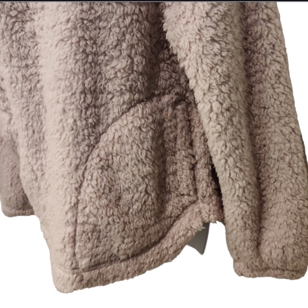 Gap Sherpa Pullover Bomber Jacket - image 4